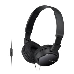 Casti SONY MDR-ZX110 cu bandă de fixare pe cap, Negru