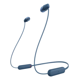 Casti SONY WIC-100C wireless intraauriculare, Blue