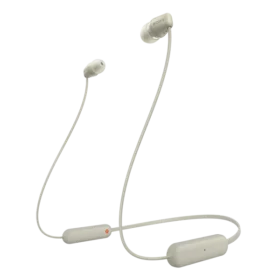 Casti SONY WIC-100C wireless intraauriculare, Champagne