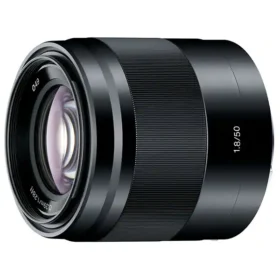 Obiectiv foto SONY SEL50F18B.AE, montura E, 50 mm f1.8 OOS, negru