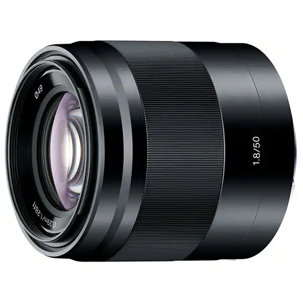 Obiectiv foto SONY SEL50F18B.AE, montura E, 50 mm f1.8 OOS, negru