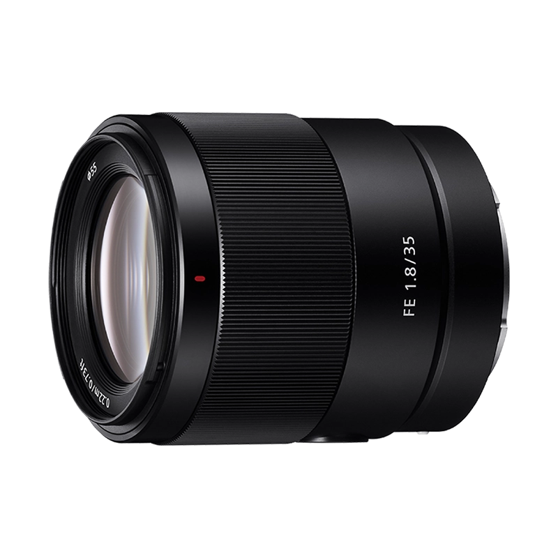 Obiectiv foto SONY SEL35F18F.SYX, montura FE, 35 mm f1.8, negru