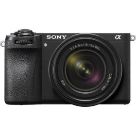 Aparat foto mirrorless SONY ILCE-6700MB, 26MP, 4K, Wi-Fi, negru + Kit cu obiectiv 18-135mm