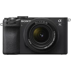 Aparat foto mirrorless Sony Alpha A7C II, 33MP, Full-Frame, Hibrid, 4K + Obiectiv 28-60mm, Negru