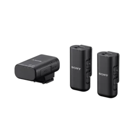 Microfon extern wireless Sony ECMW3, cu doua canale