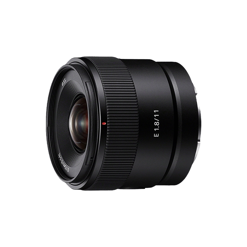 Obiectiv foto APS-C SEL11F18 super wide, luminos