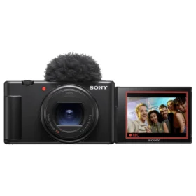Camera video Vlogging SONY ZV1M2, 4k, Obiectiv 18-50mm F1.8-4, Negru