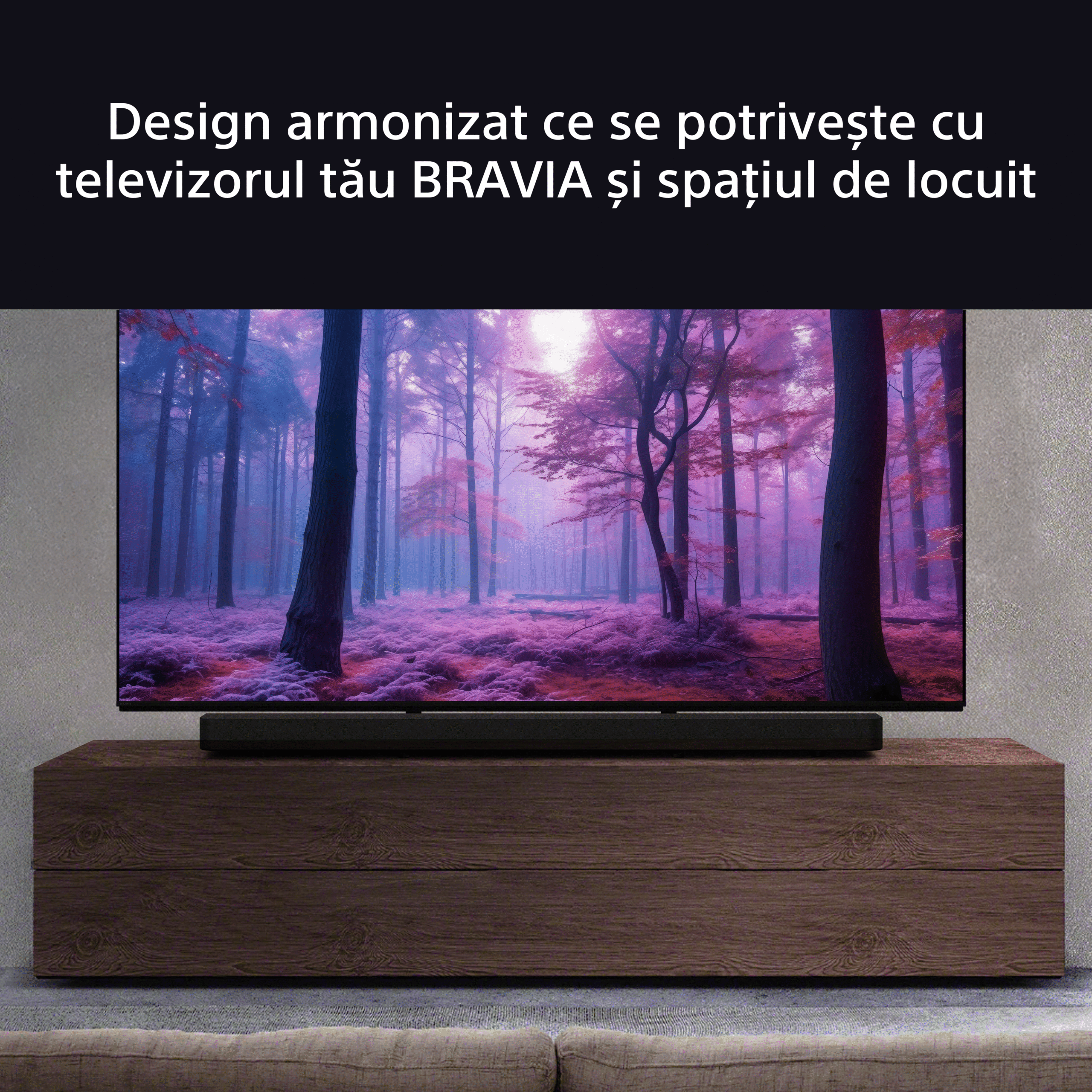 Soundbar SONY BRAVIA Theatre Bar 9, 7.0.2ch, 585W, 13 difuzoare, Dolby Atmos, 360 Spatial Sound Mapping, Wi-Fi, Bluetooth 5.2, Negru - imagine 3