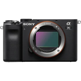 Aparat foto mirrorless SONY A7C, 24MP, 4K 30p, NFC, Body, negru