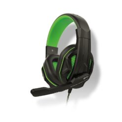 SP - WIRED STEREO HEADSET - HP45 BLACK/GREEN (MULTI)