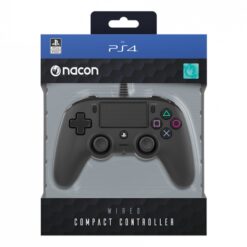 PS4 WIRED COMPACT CONTROLLER BLACK