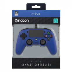 PS4 WIRED COMPACT CONTROLLER BLUE