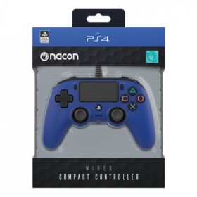 PS4 WIRED COMPACT CONTROLLER BLUE