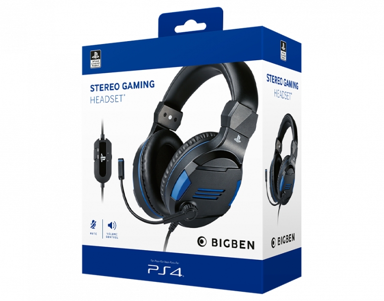 PS4 STEREO GAMING HEADSET BLACK