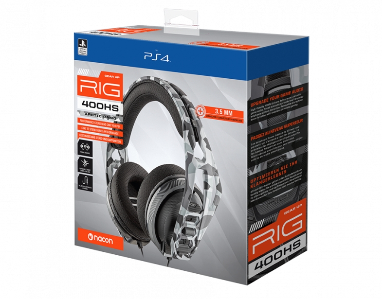 RIG 400HS GAMING HEADSET CAMO PS4