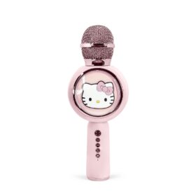 OTL - POPSING LED LIGHT UP WIRELESS KARAOKE MICROPHONE HELLO KITTY