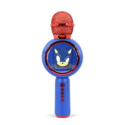 OTL - POPSING LED LIGHT UP WIRELESS KARAOKE MICROPHONE SONIC THE HEDGEHOG