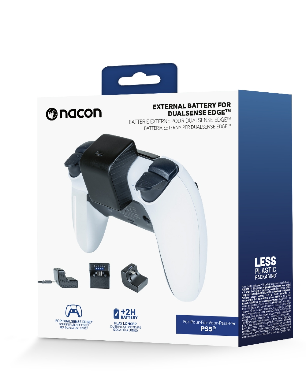 EXTERNAL BATTERY FOR PS5 DUALSENSE EDGE CONTROLLER