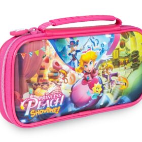 DELUXE TRAVEL CASE OFFICIAL PRINCESS PEACH SHOWTIME Nintendo Switch