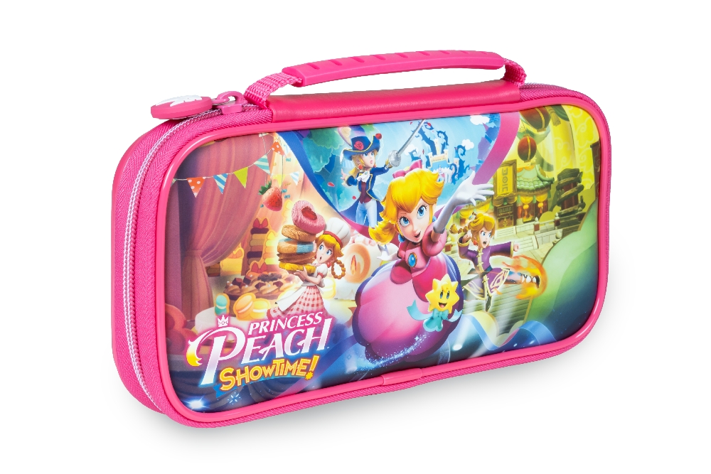 DELUXE TRAVEL CASE OFFICIAL PRINCESS PEACH SHOWTIME Nintendo Switch