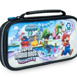 DELUXE TRAVEL CASE OFFICIAL SUPER MARIO BROS WONDER Nintendo Switch