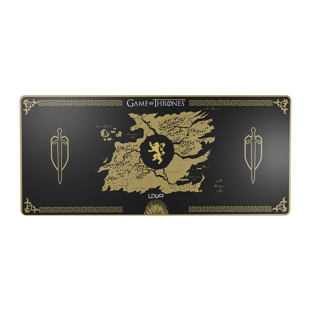 SP - GAME OF THRONES LIONS XXL MOUSEPAD BLACK (LEXIP X TSUME) PC