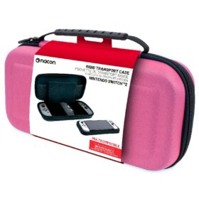 RIGID TRANSPORT CASE FOR NINTENDO SWITCH 2 PINK