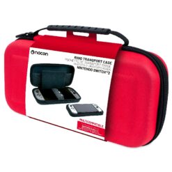 RIGID TRANSPORT CASE FOR NINTENDO SWITCH 2 RED