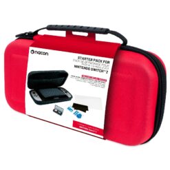 RIGID POUCH SIZE L FOR NINTENDO SWITCH RED Nintendo Switch 2
