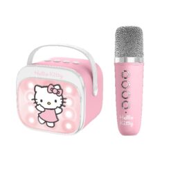 OTL - HELLO KITTY POPSING LED LIGHT UP WIRELESS KARAOKE SPEAKER WITH MICROPHONE