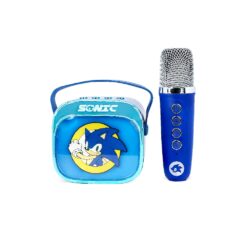 OTL - SONIC THE HEDGEHOG POPSING LED LIGHT UP WIRELESS KARAOKE SPEAKER WITH MICROPHONE
