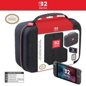 LICENSED NINTENDO SWITCH 2 CASE BLACK XL SIZE