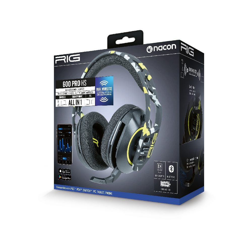 RIG 600 PRO HS GAMING HEADSET ACID CAMO PS5