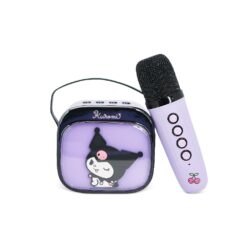 OTL - KUROMI POPSING LED LIGHT UP WIRELESS KARAOKE SPEAKER WITH MICROPHONE