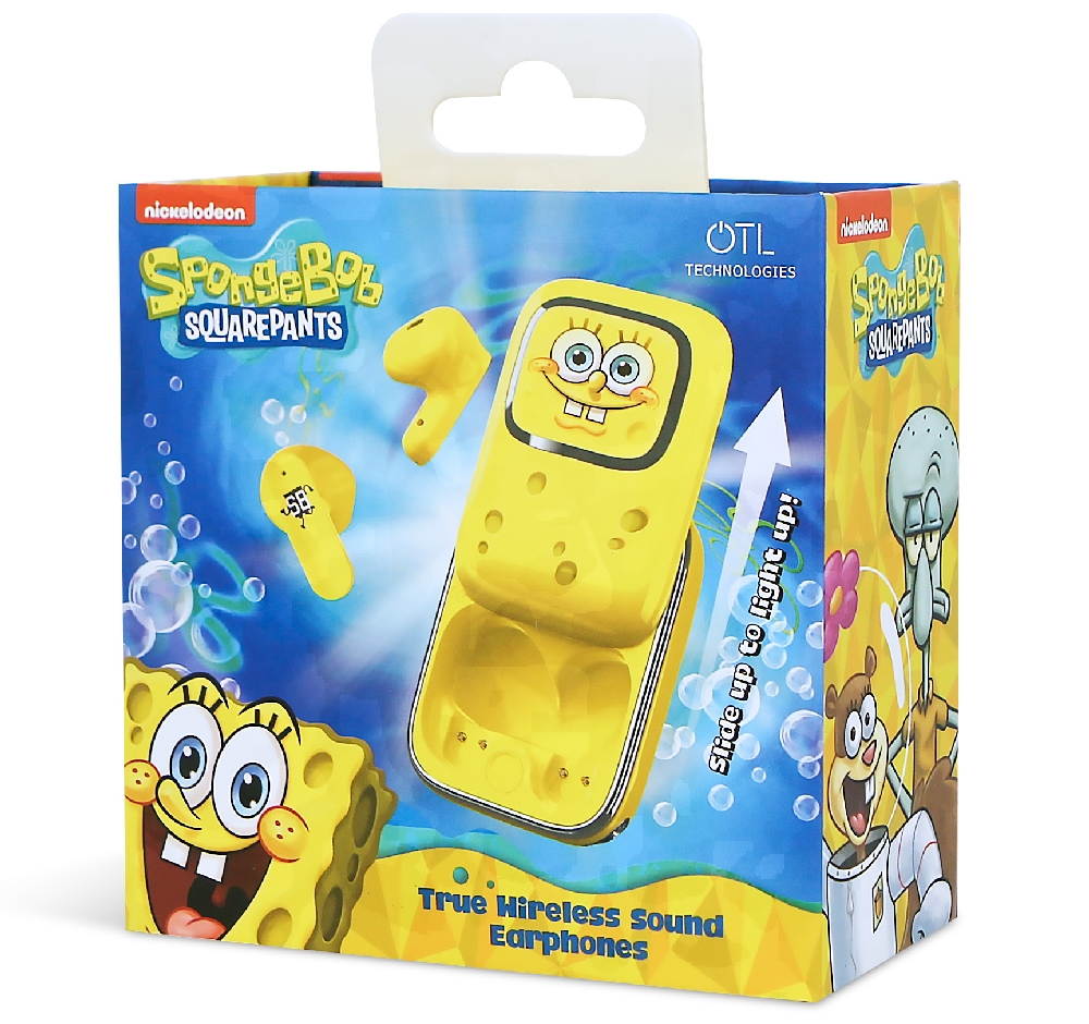 OTL - SPONGEBOB SQUAREPANTS TWS SLIDE EARPHONES