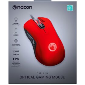 GM-110 GAMING MOUSE RED PC