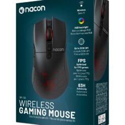 GM-190 GAMING MOUSE BLACK PC