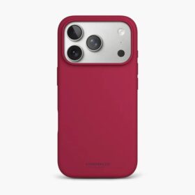 VONMAEHLEN - SOFT SILICONE CASE_IPHONE 17 PRO MAX_DARK RED