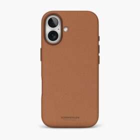 VONMAEHLEN - LIKE LEATHER CASE_IPHONE 17_BROWN