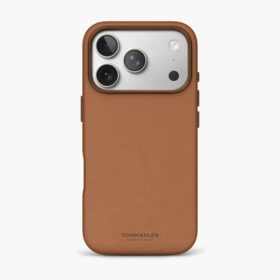 VONMAEHLEN - LIKE LEATHER CASE_IPHONE 17 PRO_BROWN