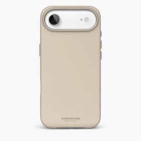 VONMAEHLEN - LIKE LEATHER CASE_IPHONE 17 AIR_CREAM