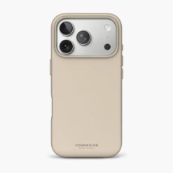 VONMAEHLEN - LIKE LEATHER CASE_IPHONE 17 PRO MAX_CREAM