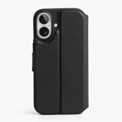 VONMAEHLEVONMAEHLEN - VEGAN LEATHER FOLIO_IPHONE 17_BLACK