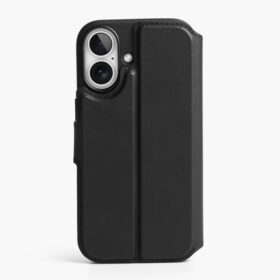 VONMAEHLEVONMAEHLEN - VEGAN LEATHER FOLIO_IPHONE 17_BLACK
