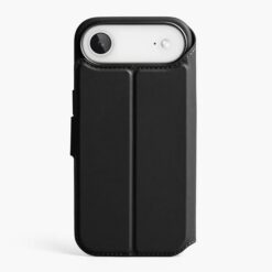 VONMAEHLEN - VEGAN LEATHER FOLIO_IPHONE 17 AIR_BLACK