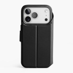 VONMAEHLEN - VEGAN LEATHER FOLIO_IPHONE 17 PRO MAX_BLACK