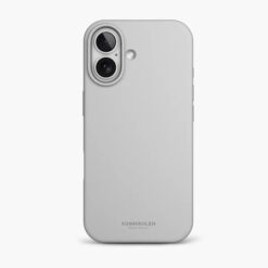 VONMAEHLEN - SOFT SILICONE CASE_IPHONE 17_LIGHT GRAY