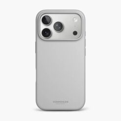 VONMAEHLEN - SOFT SILICONE CASE_IPHONE 17 PRO_LIGHT GRAY