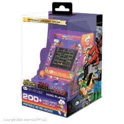 NANO PLAYER 4.5" DATA EAST HITS COLLECTIBLE RETRO (208 GAMES IN 1)