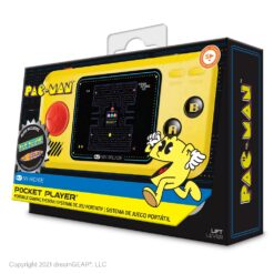 POCKET PLAYER PAC-MAN PORTABLE GAMING SYSTEM (3 GAMES IN 1)